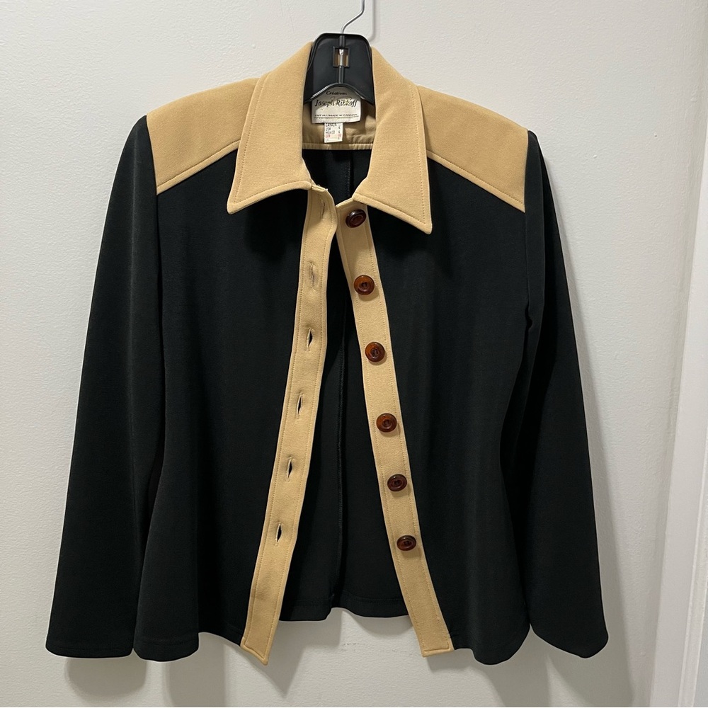 Vintage Joseph Ribkoff Button-Up Jacket/Top - Picture 3 of 13